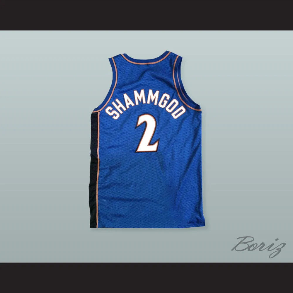 God Shammgod 2 Pro Career Blue Basketball Jersey