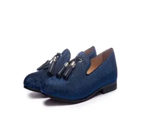Gold Tassel of Loafers Red Sole Loafers