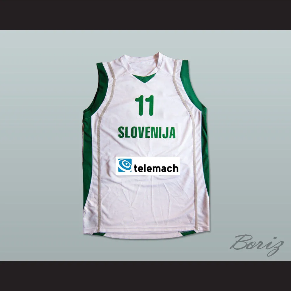Goran Dragic 11 Slovenija Basketball Jersey