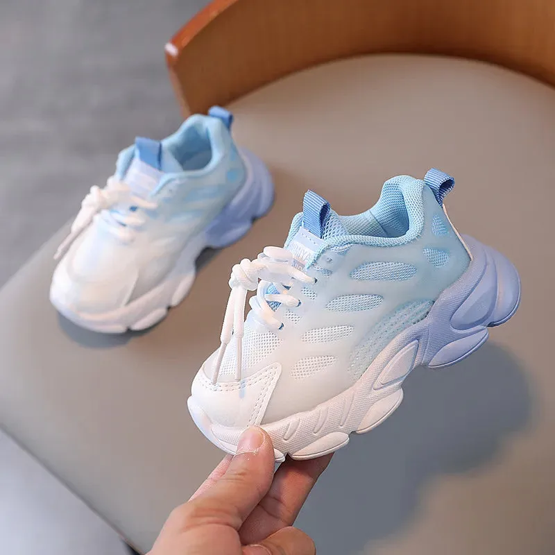 Gradient Color Children Sports Shoes