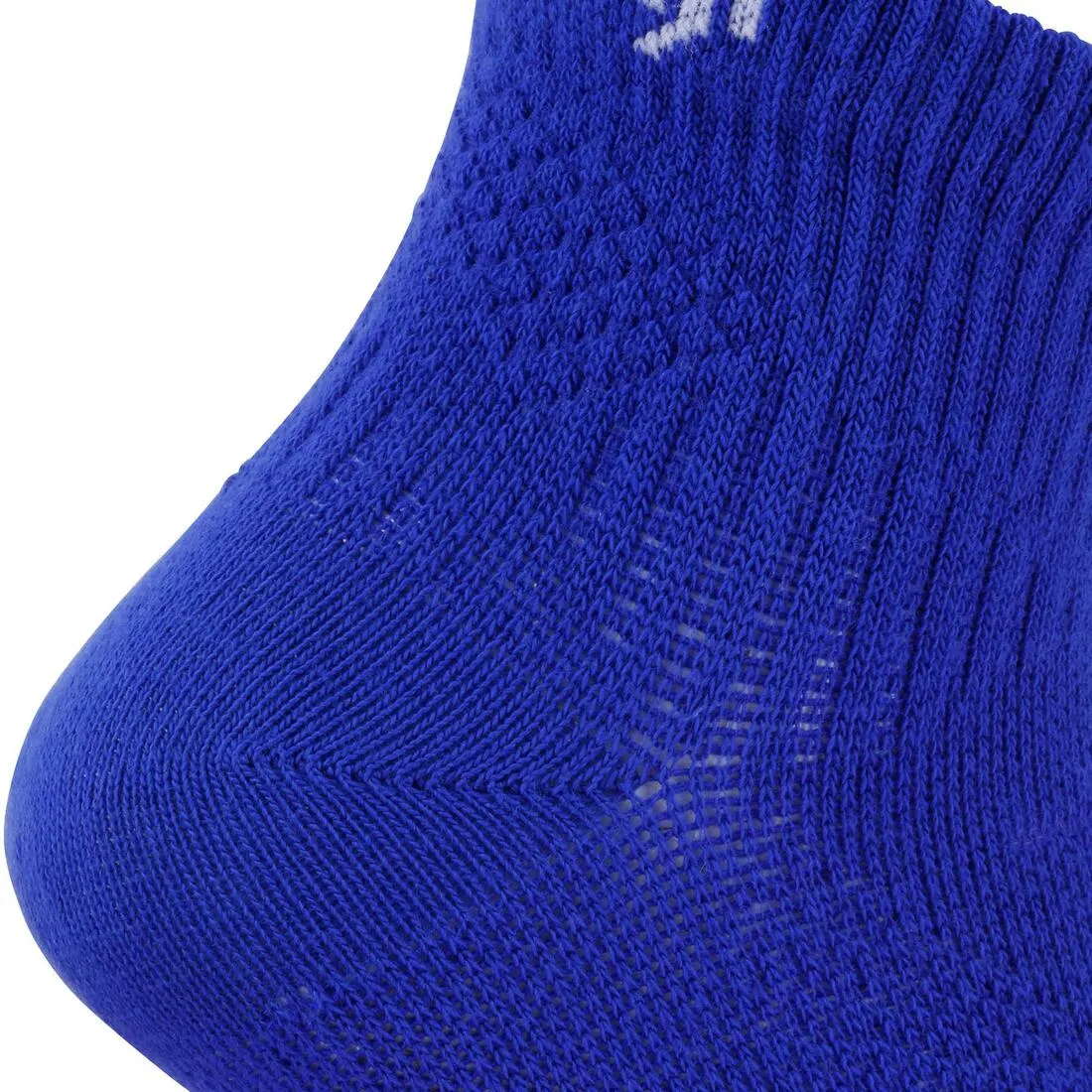 Graphic Children's Running Socks 2-Pack - Black/Blue