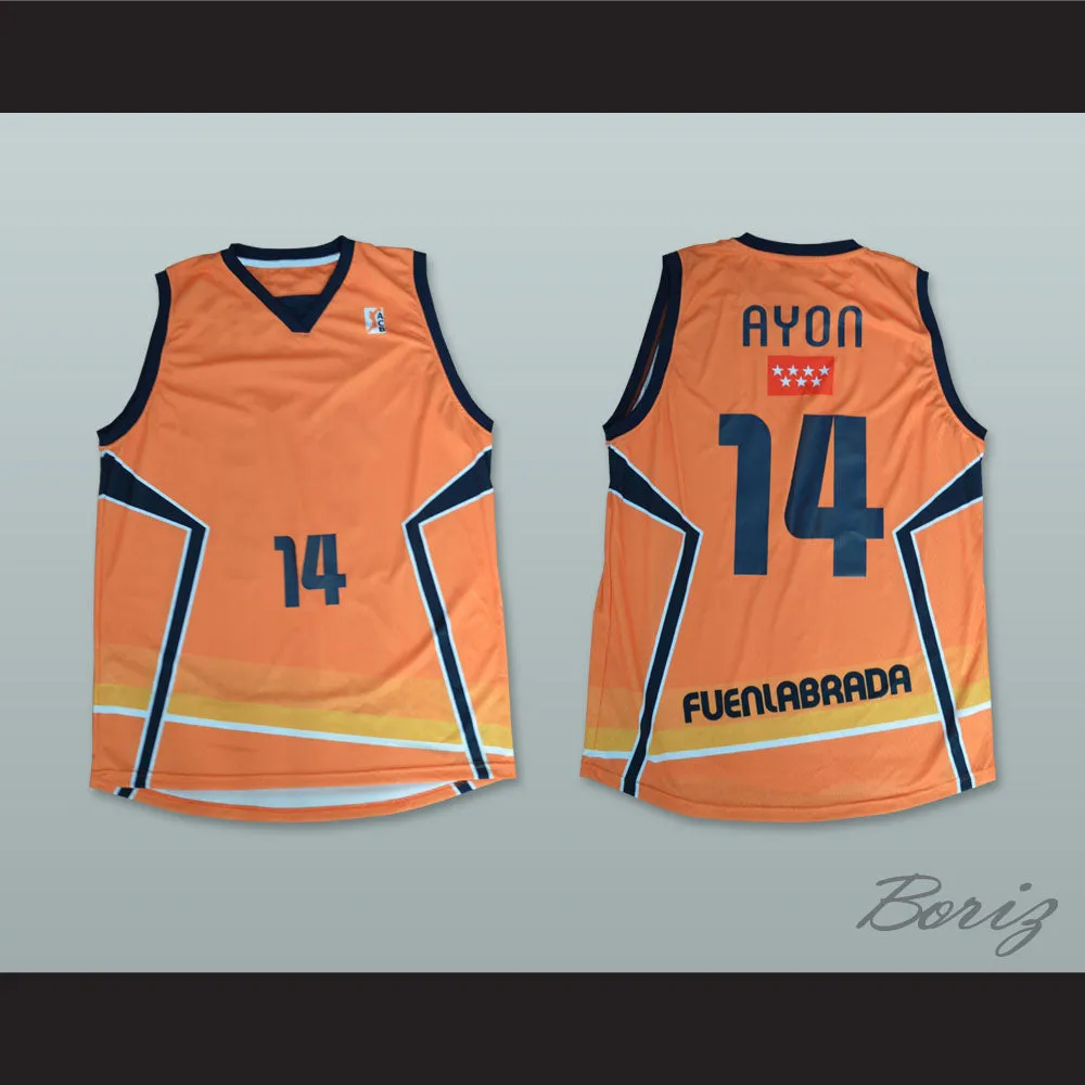 Gustavo Ayon 14 Baloncesto Fuenlabrada Basketball Jersey