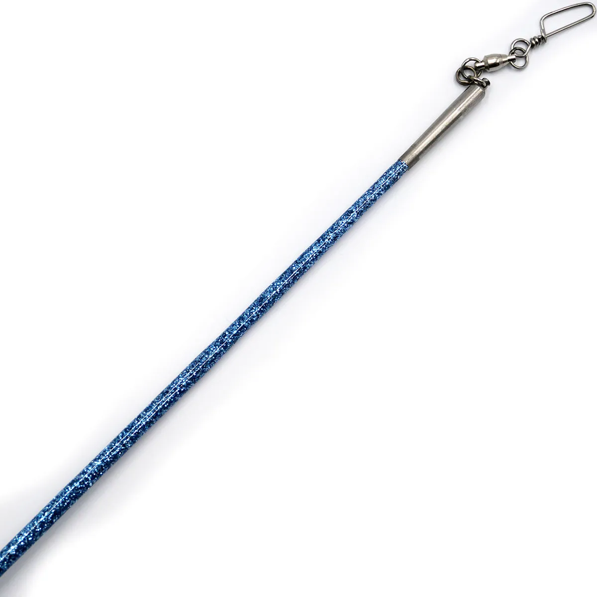 Gymnastics ribbon stick with glitter