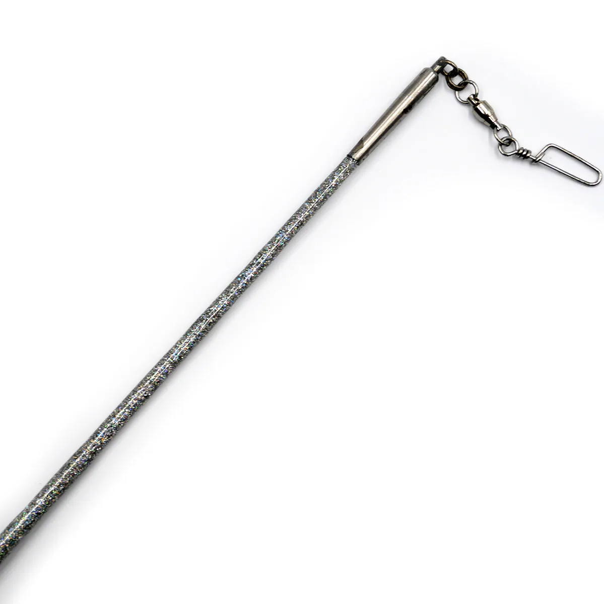 Gymnastics ribbon stick with glitter