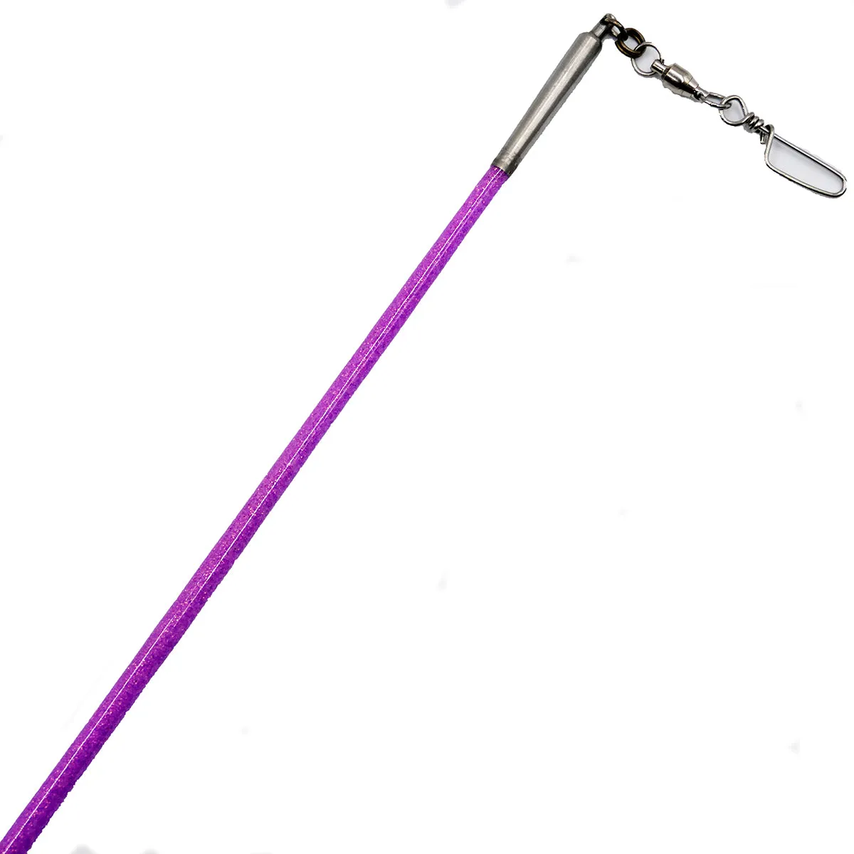 Gymnastics ribbon stick with glitter