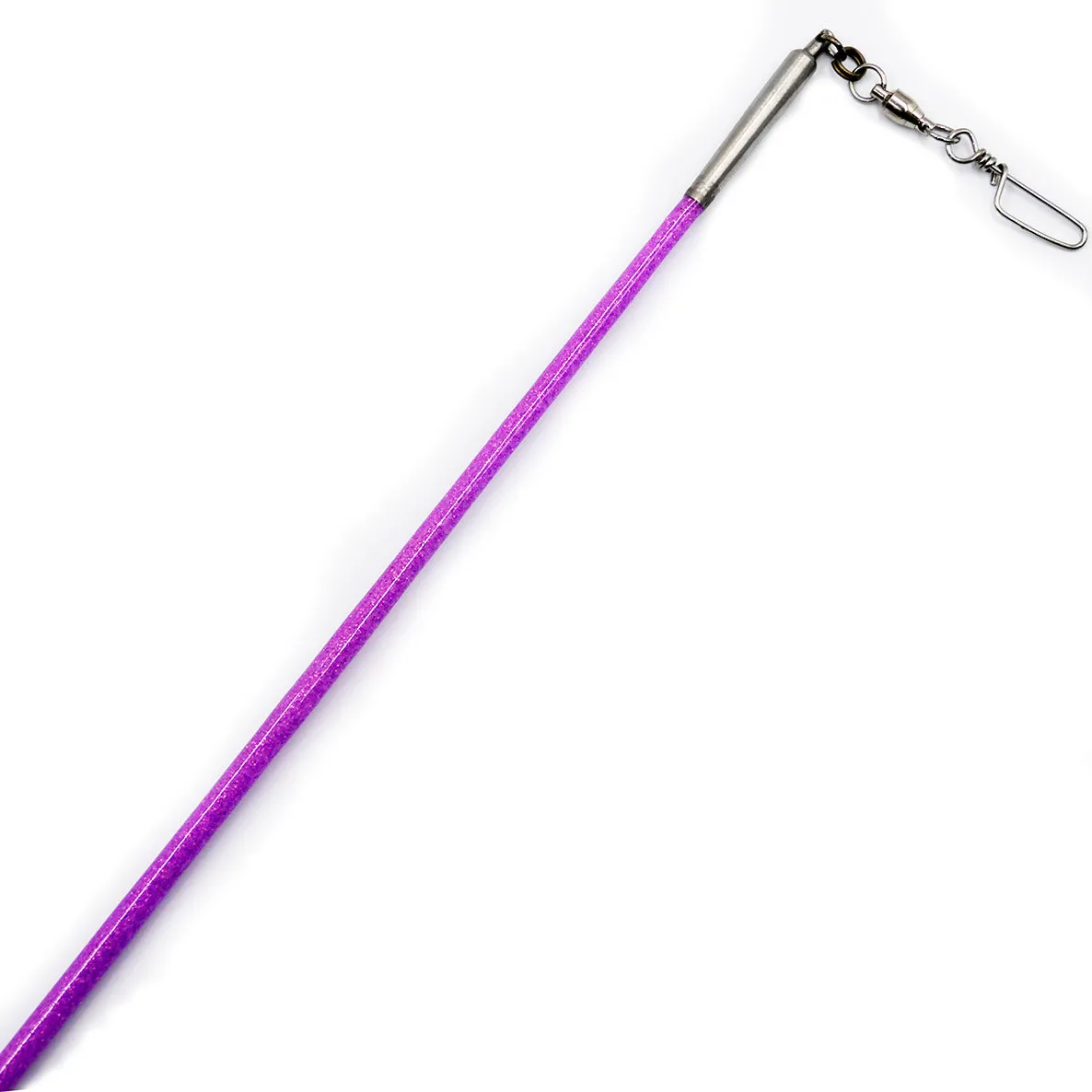 Gymnastics ribbon stick with glitter