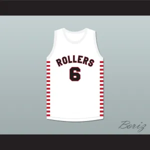 Hank Beenders 6 Providence Steamrollers White Basketball Jersey 1