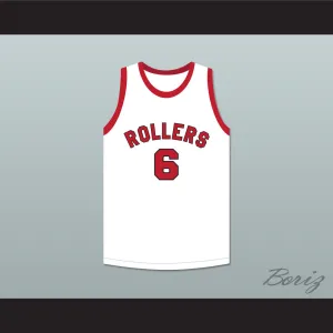 Hank Beenders 6 Providence Steamrollers White Basketball Jersey 3
