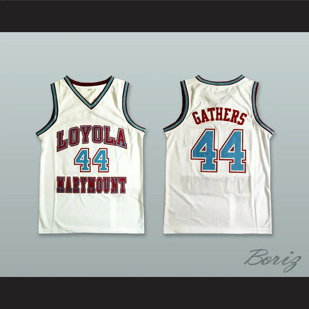 Hank Gathers 44 Loyola Marymount Lions White Basketball Jersey