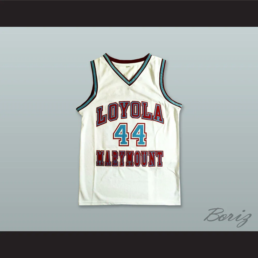 Hank Gathers 44 Loyola Marymount Lions White Basketball Jersey
