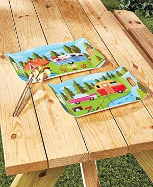 Happy Camper Tray Set