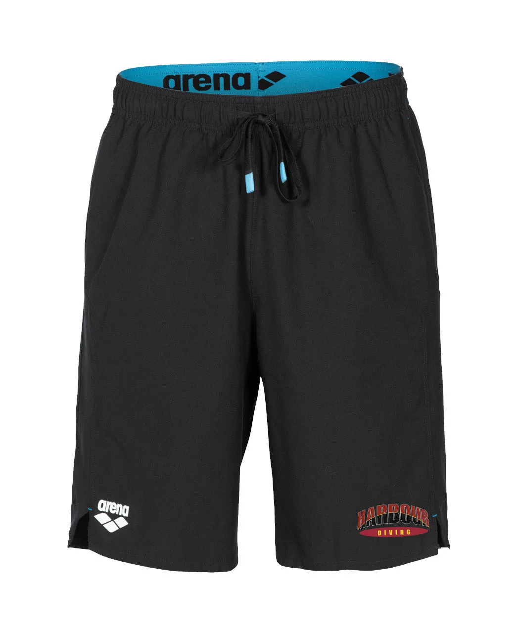 Harbour Diving Unisex Panel Bermuda - Black