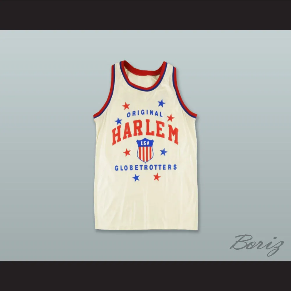Harlem Globetrotters 27 White Basketball Jersey