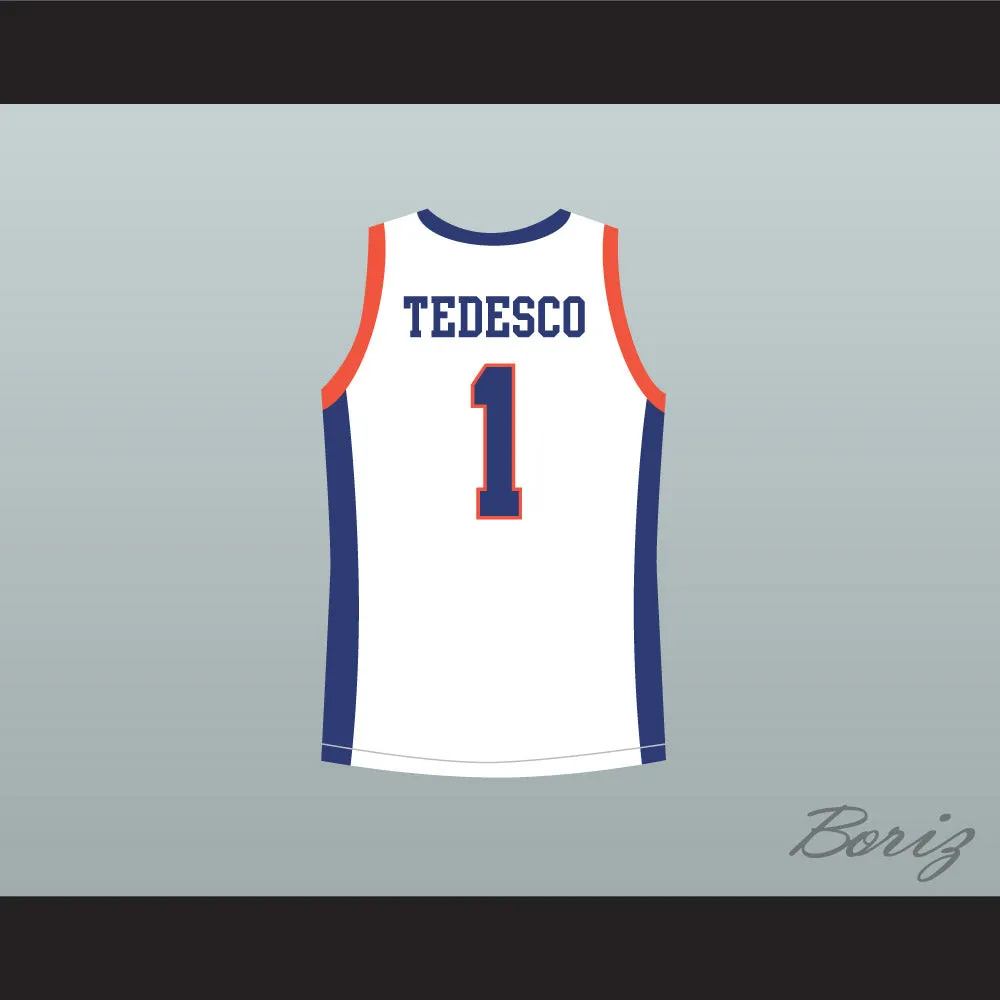 Harmon Tedesco 1 Blue Mountain State Goats Basketball Jersey