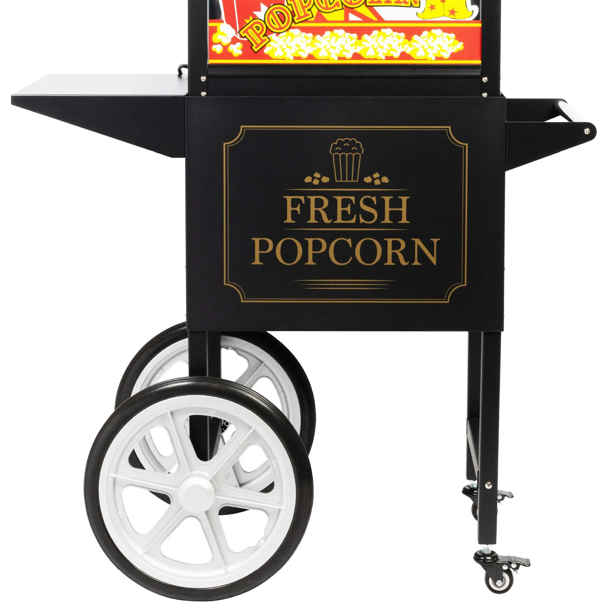 Haxro Popcorn Cart 8oz- Black for (Hx8380)