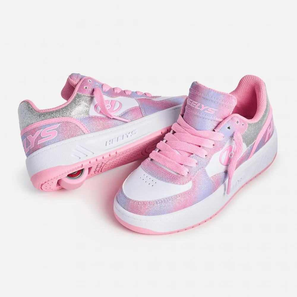 Heelys Rezerve Low Shoes - Light Pink / White / Rainbow