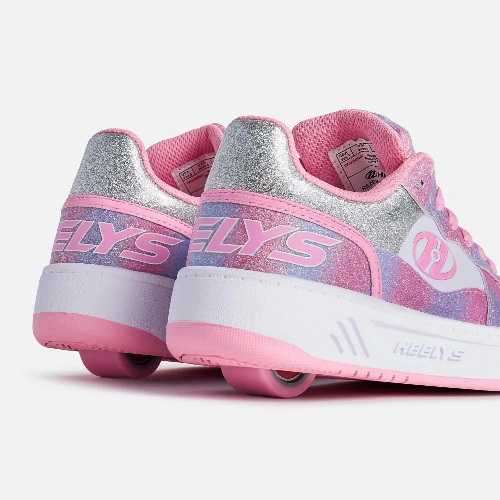 Heelys Rezerve Low Shoes - Light Pink / White / Rainbow