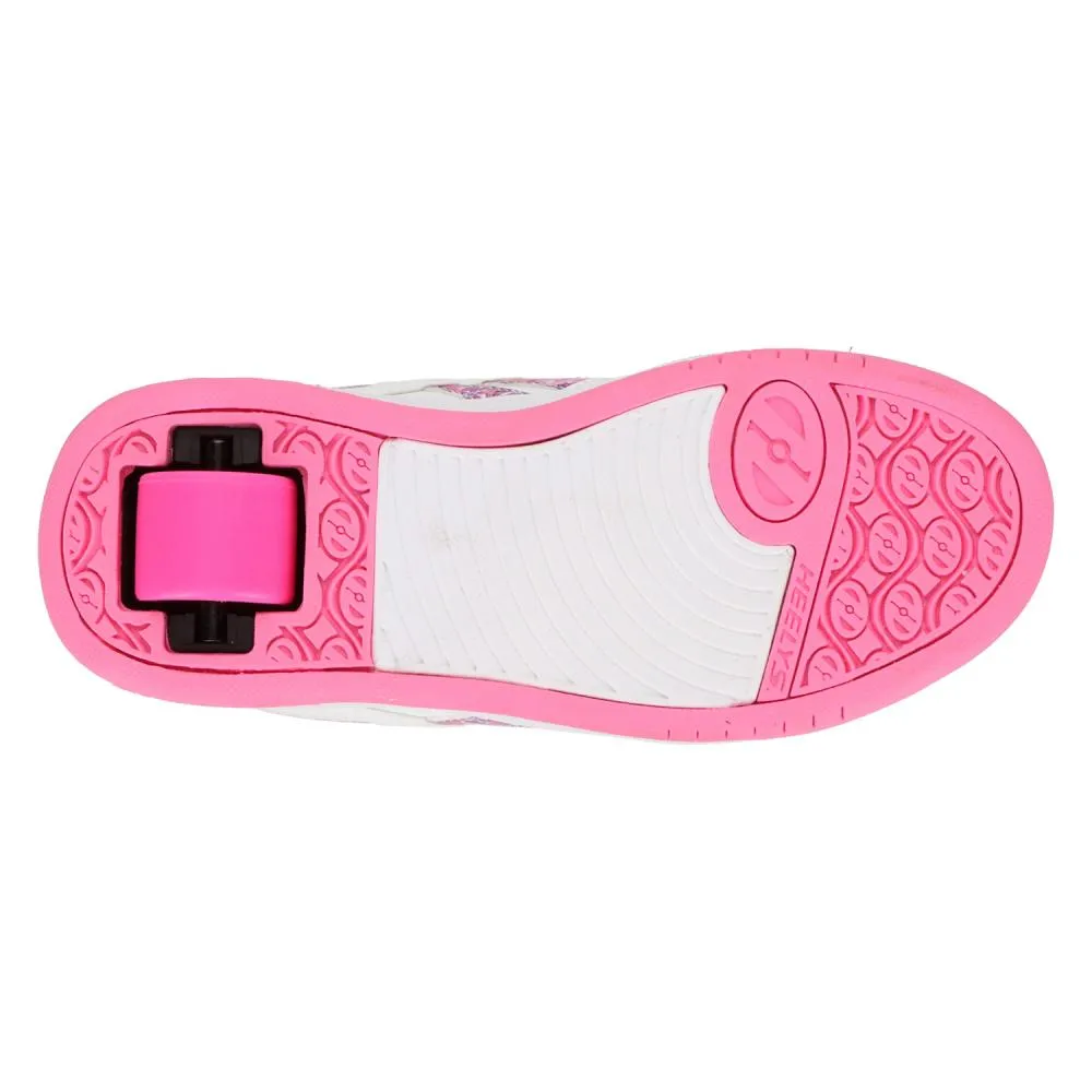 Heelys X Reebok BB4500 Mid Shoes - White / Atomic Pink