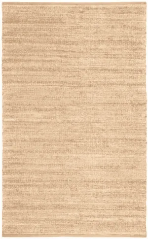 Himalaya Jute Rug - Tan & White