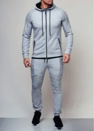 Hirigin 2 pieces Autumn Running tracksuit men Sweatshirt Sports Set Gym Clothes Men Sport Suit Training Suit Sport Wear hot