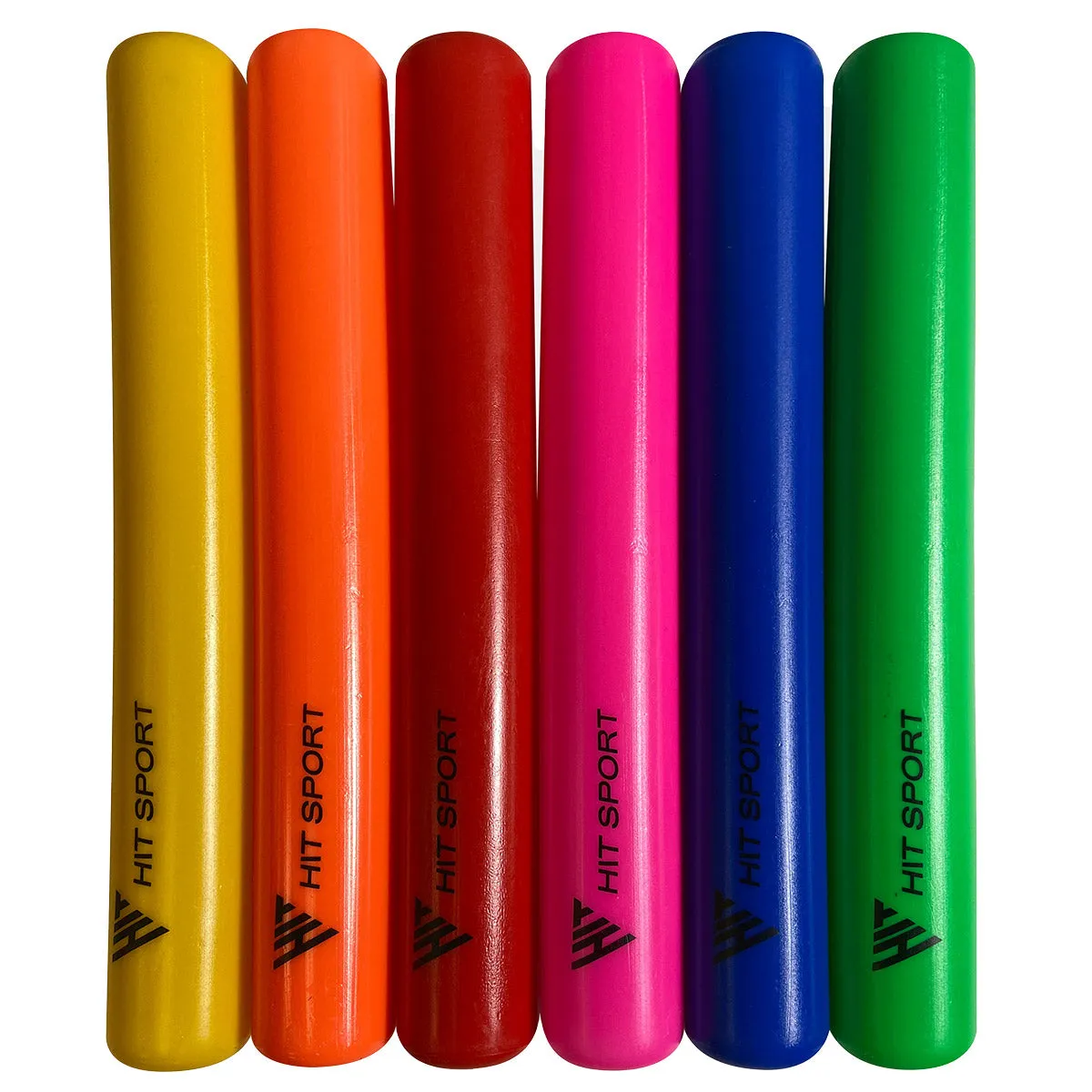 Hit Sport Relay Batons Plastic Pack of 6