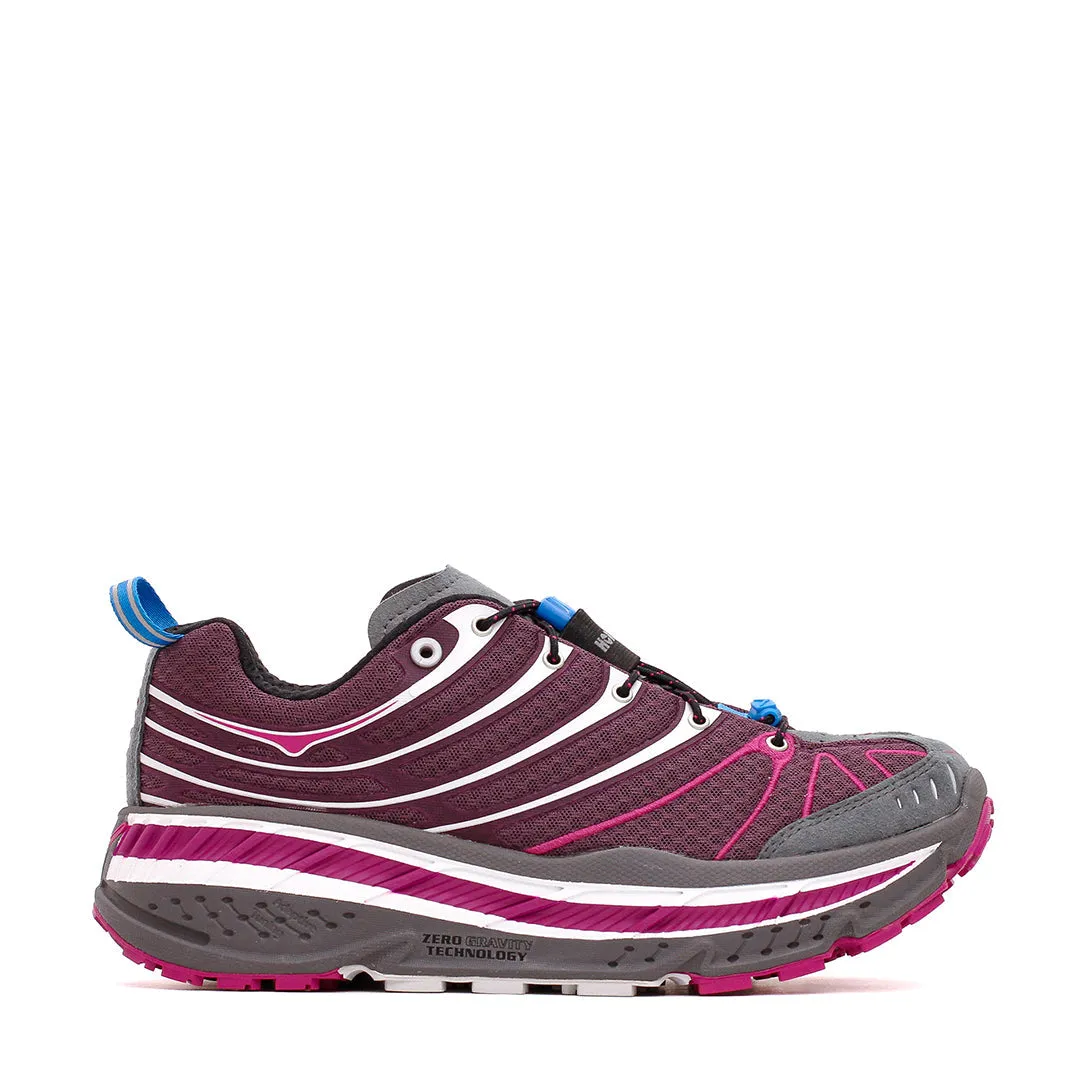 Hoka One One Men Stinson EVO OG Aubergine 1155350-AFC