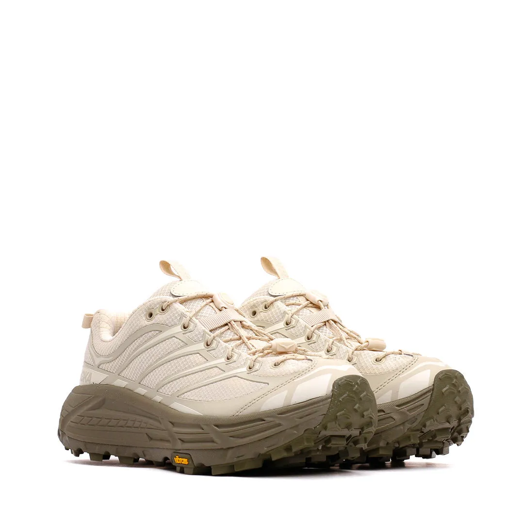 Hoka One One Unisex Mafate Three2 Oat Milk Eucalyptus 1141572-OLY
