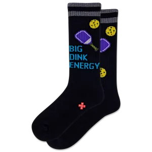 HOTSOX Men's Big Dink Energy Active Crew Sock