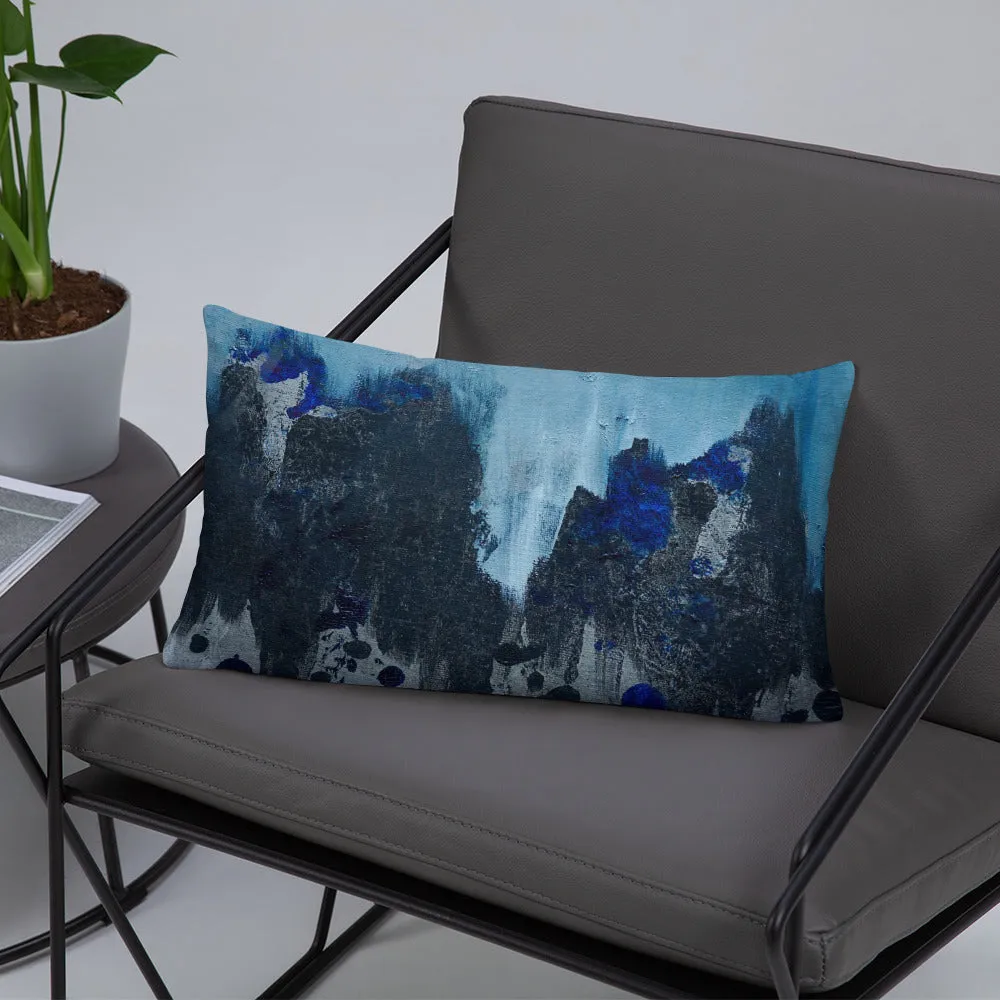 Ice Blue Basic Pillow