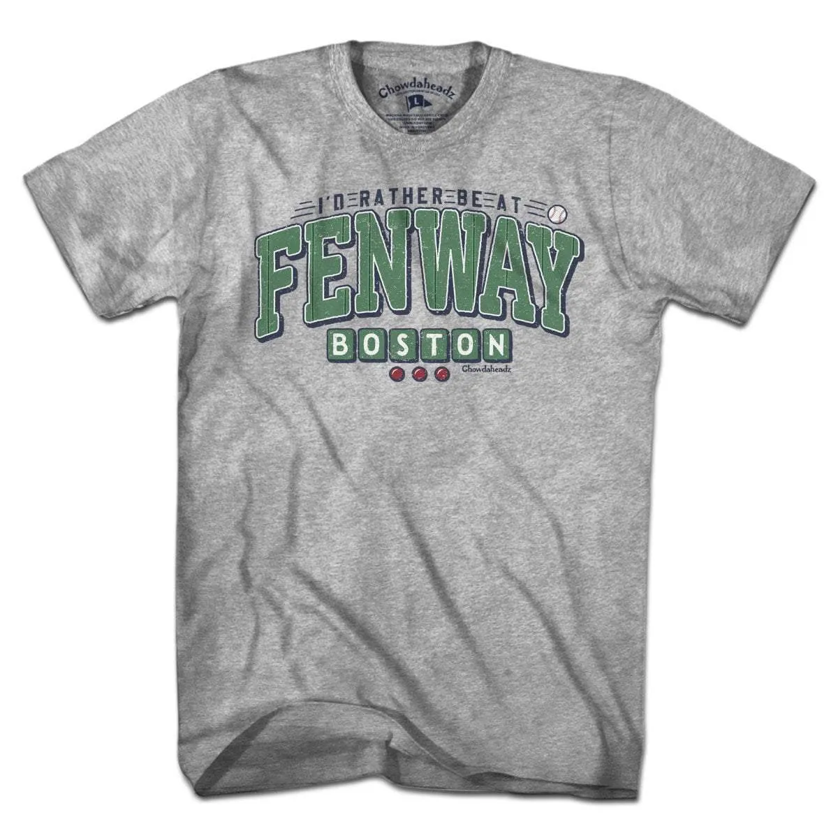 I'd Rather Be At Fenway T-Shirt