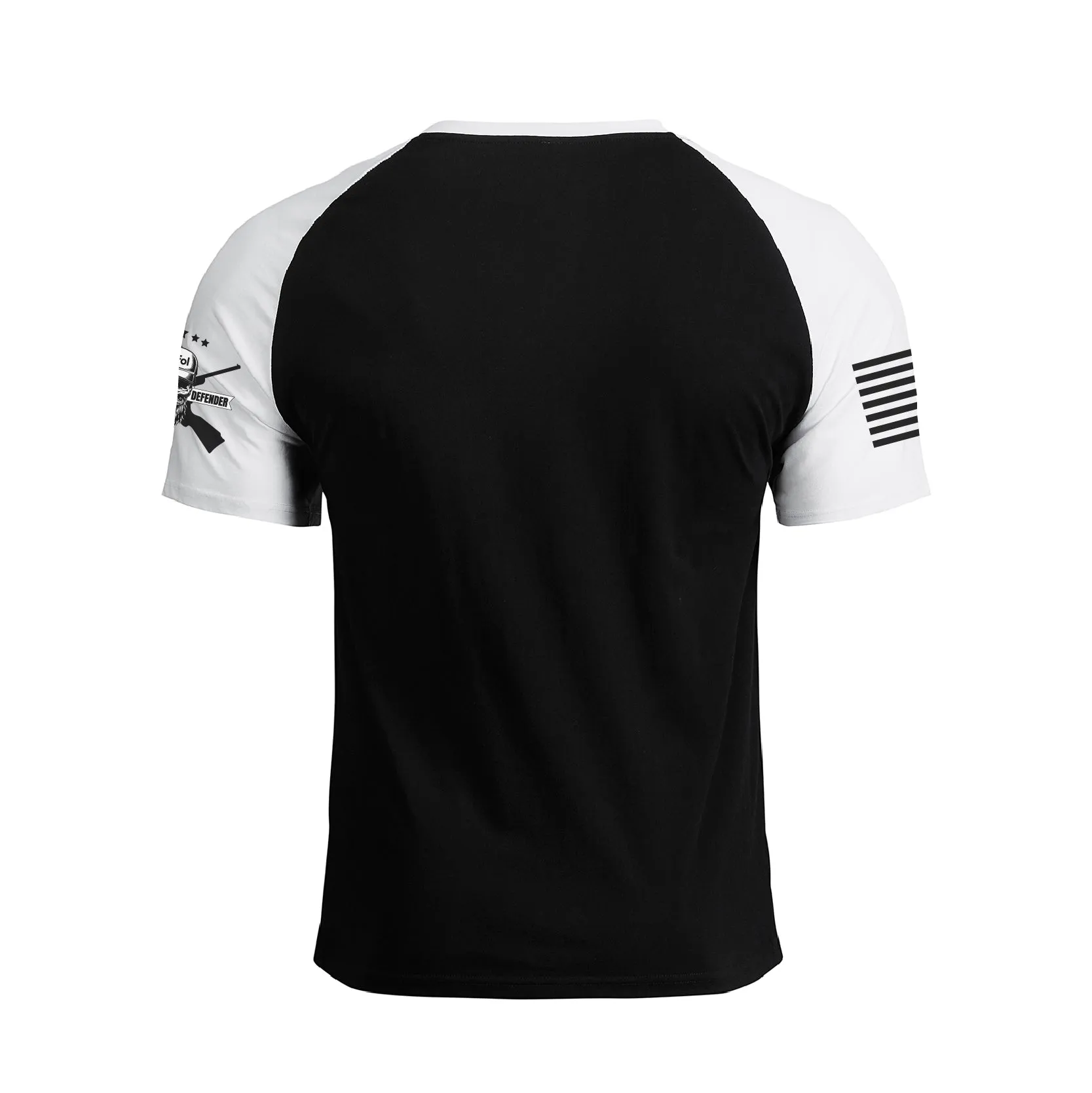 I'M YOUR HUCKLEBERRY 100% COTTON RAGLAN GRAPHIC TEE