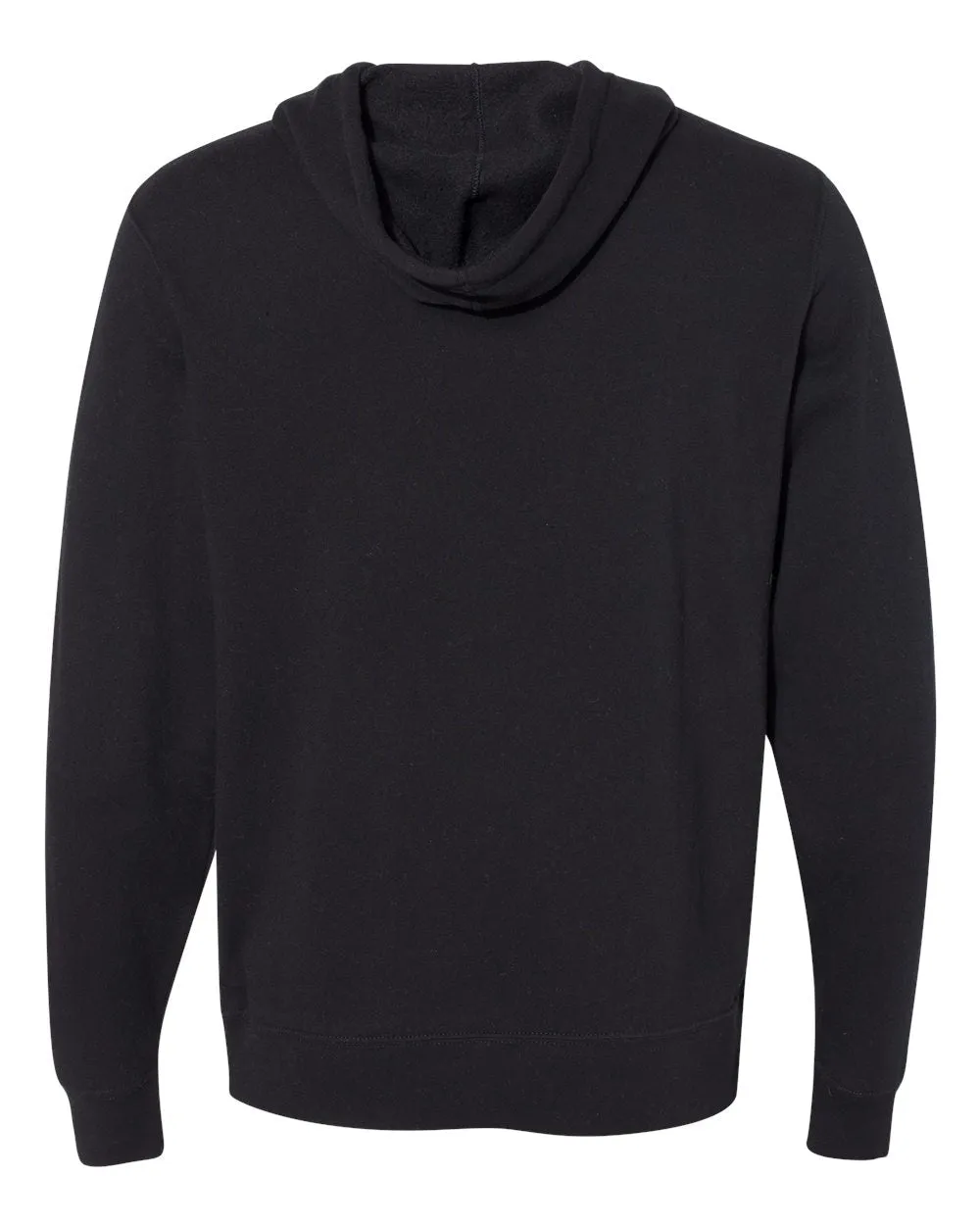Independent Trading Co. - Unisex Lightweight Hooded Sweatshirt Black