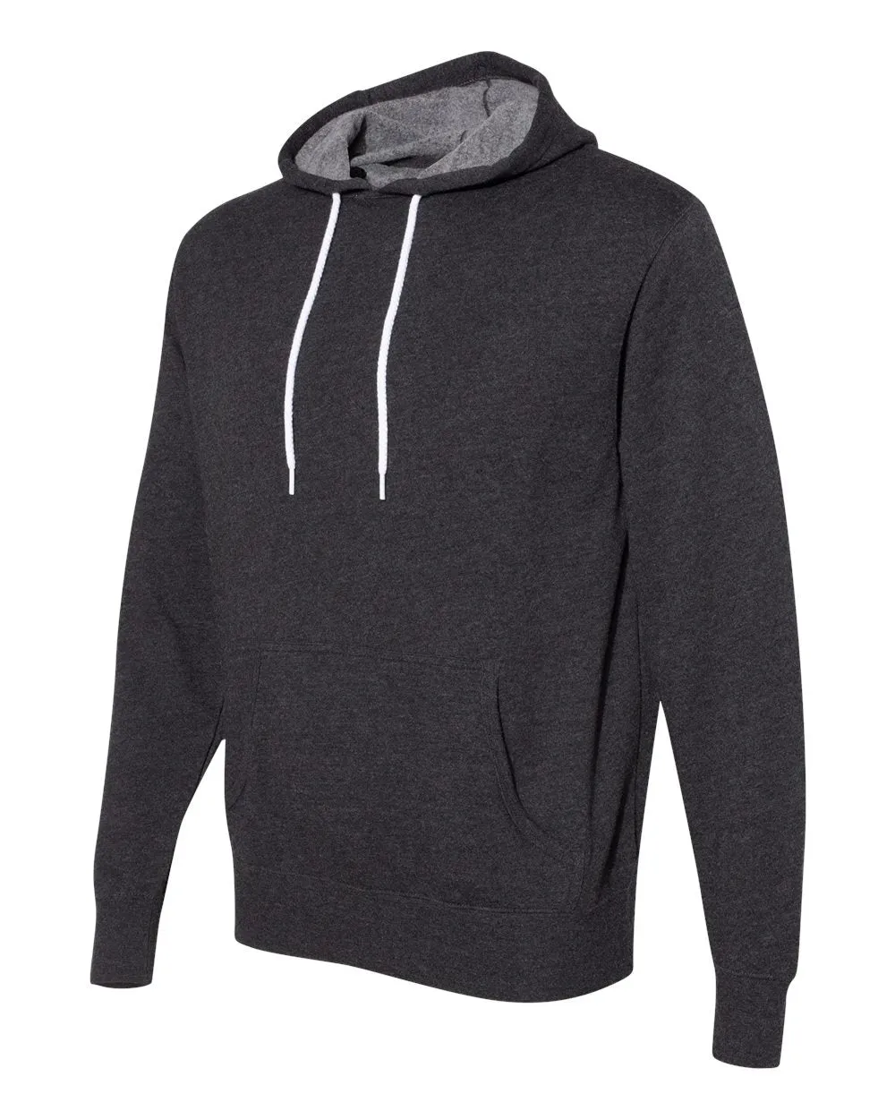 Independent Trading Co. - Unisex Lightweight Hooded Sweatshirt Charcoal Heather