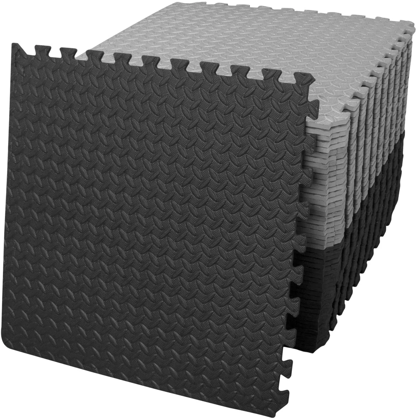 innhom 12/24/48 Tiles Gym Flooring Gym Mats Exercise Mat for Floor Workout Mat Foam Floor Tiles for Home Gym Equipment Garage