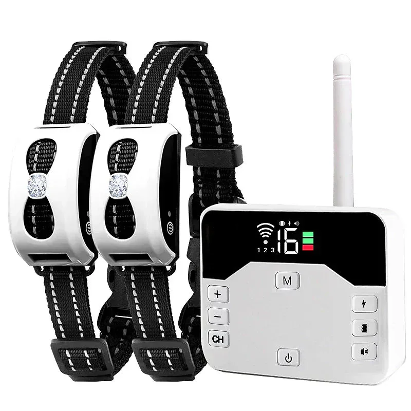 Innovative 2-in-1 Wireless Fence & Training Collar – Protect and Train Your Dog