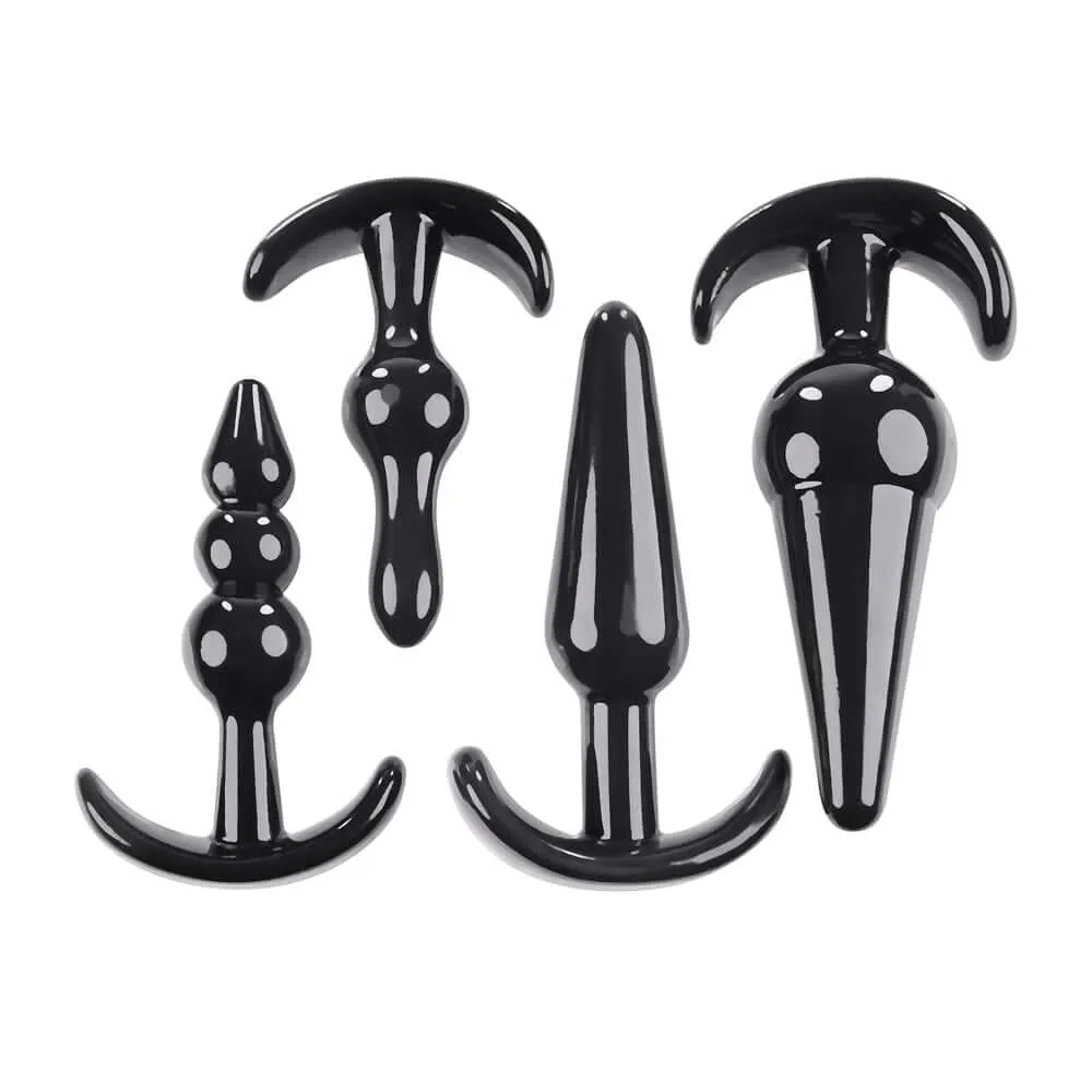 Intro to Plugs Anal Training Kit - Black