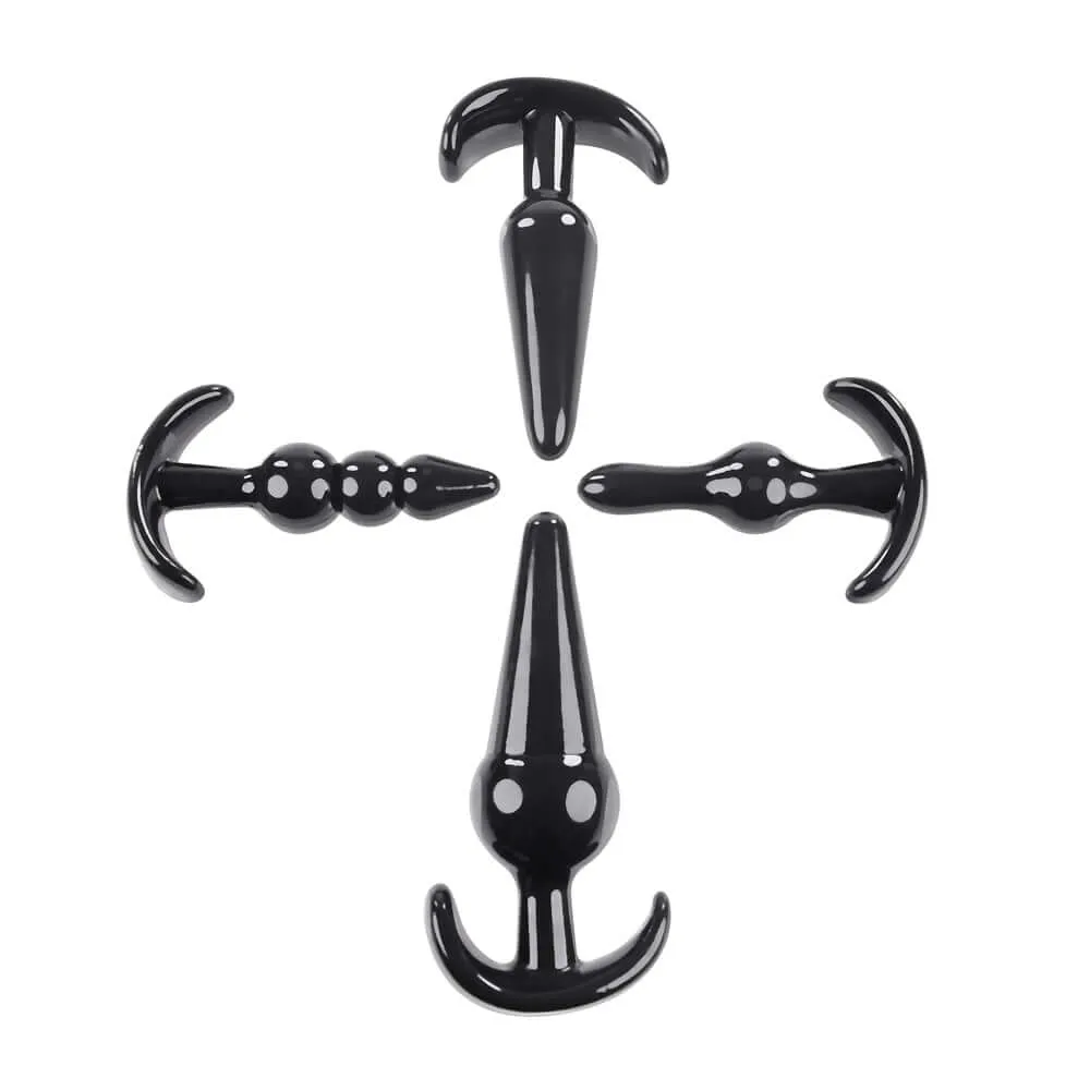 Intro to Plugs Anal Training Kit - Black
