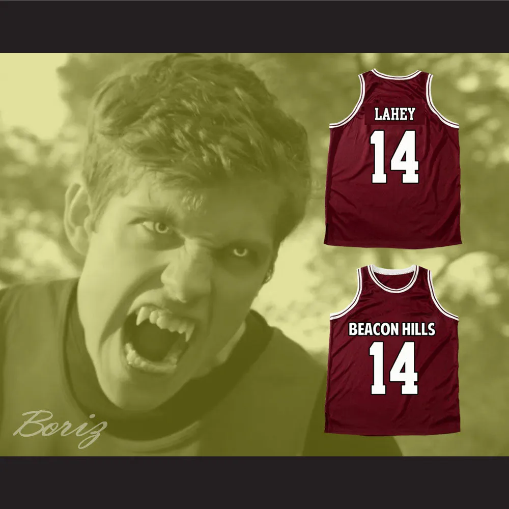 Isaac Lahey 14 Beacon Hills Basketball Jersey Teen Wolf