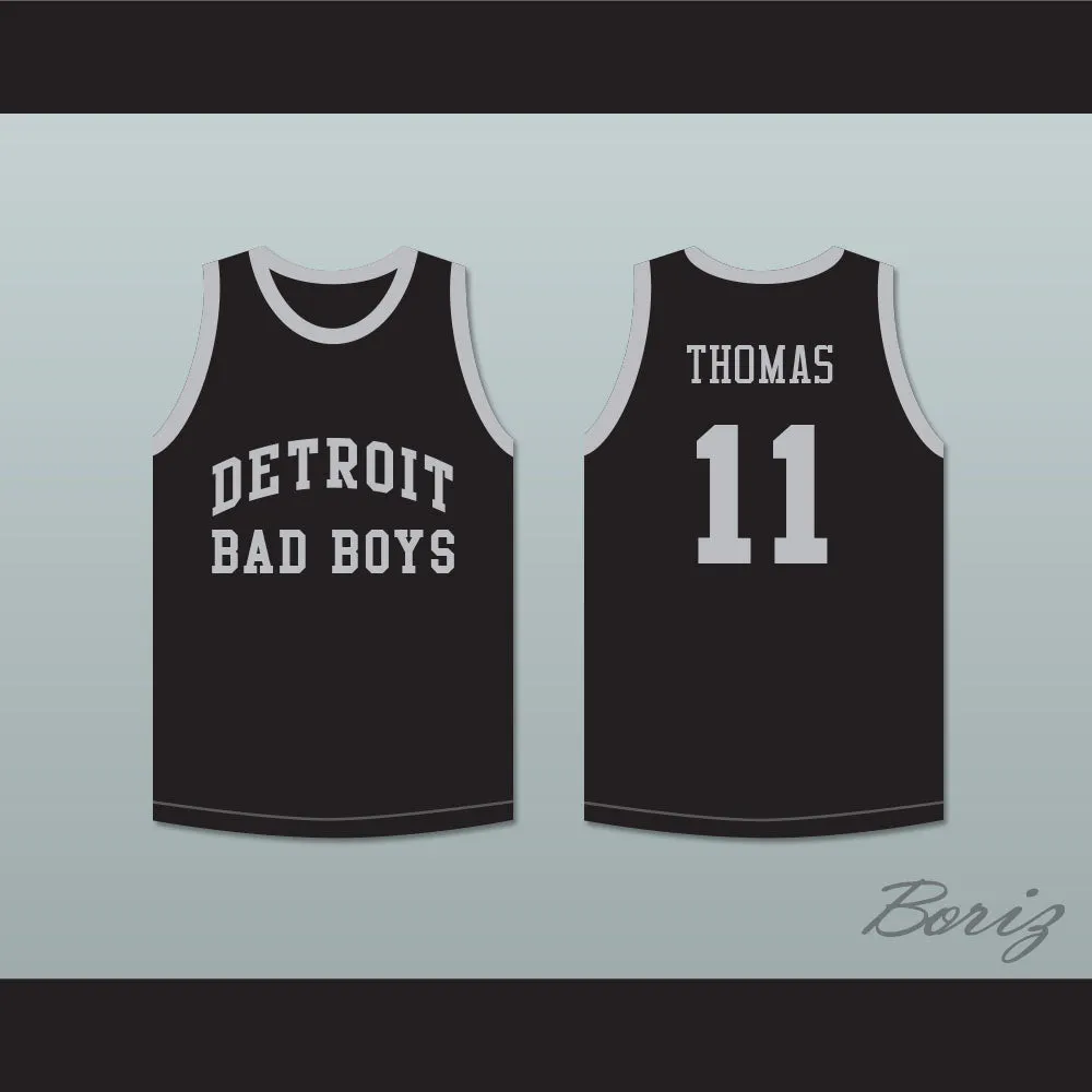 Isiah Thomas 11 Detroit Bad Boys Basketball Jersey