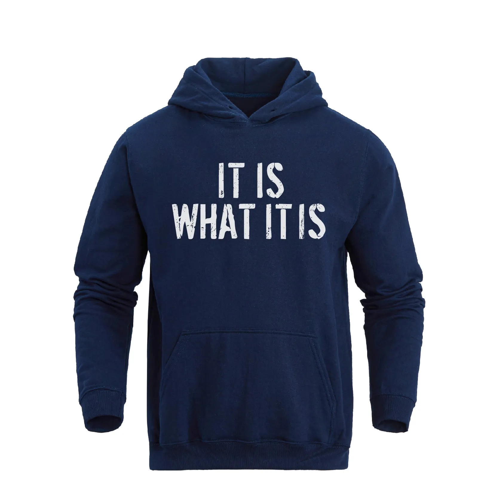 IT IS WHAT IT IS POCKET HOODIE