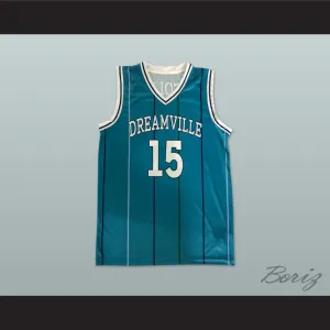 J Cole 15 Dreamville Teal Basketball Jersey