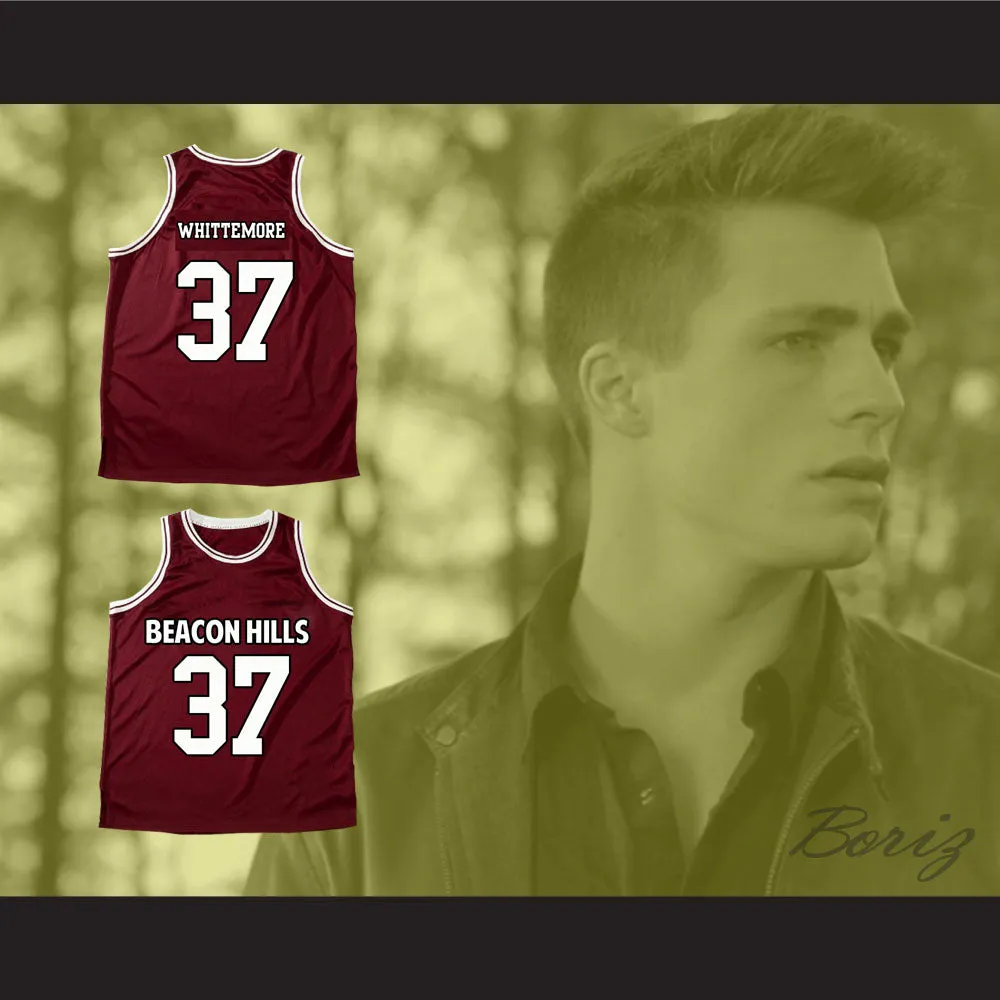 Jackson Whittemore 37 Beacon Hills Basketball Jersey Teen Wolf