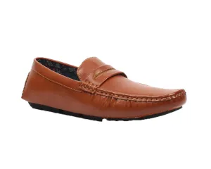 James Cognac Loafers Bonafini Collection
