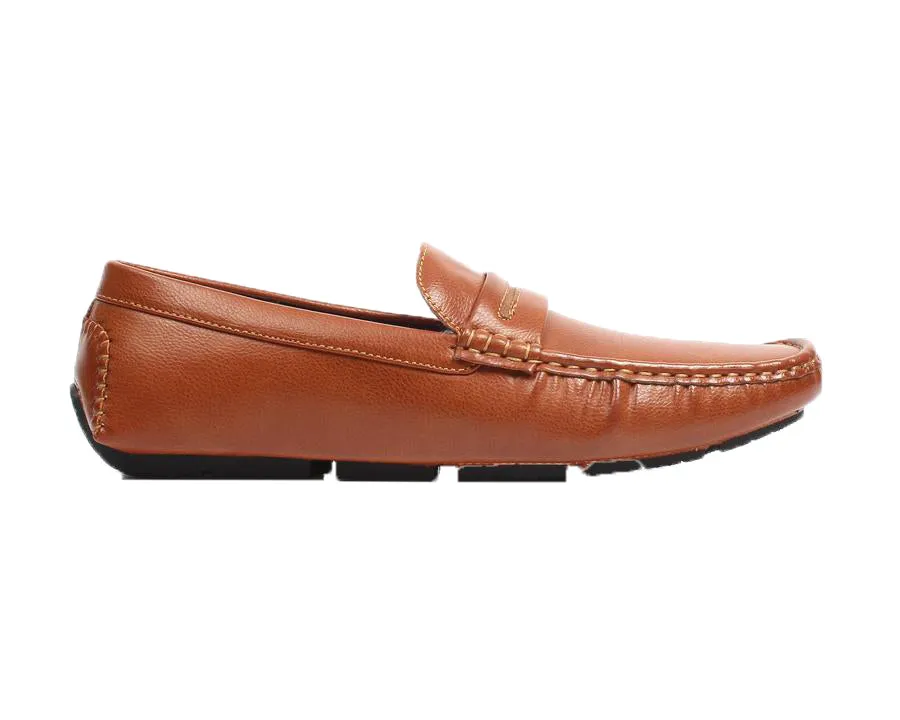 James Cognac Loafers Bonafini Collection