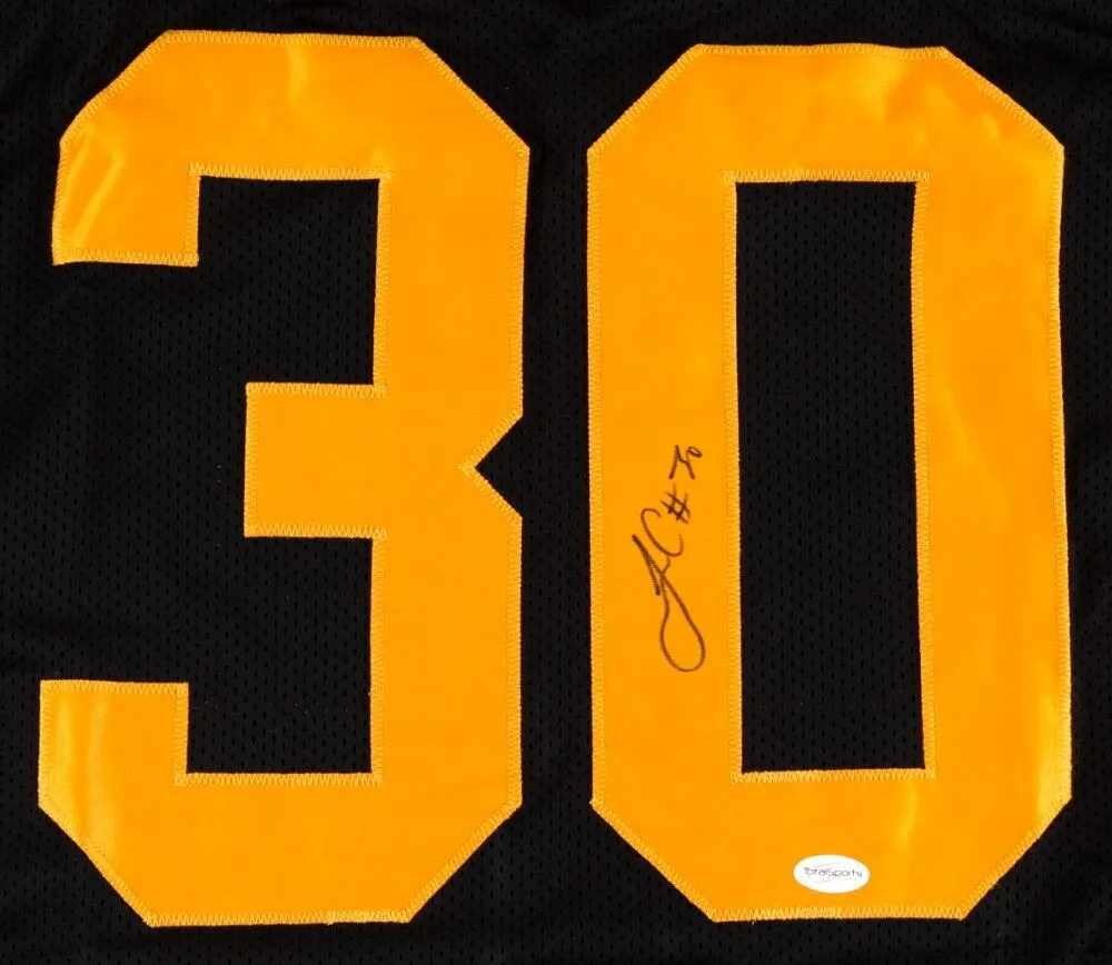 James Conner Signed Steelers Color Rush Jersey (TSE) Pittsburgh #1 Running Back
