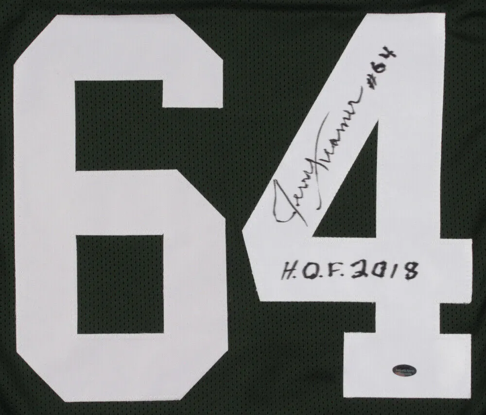 Jerry Kramer Signed Green Bay Packers Jersey Inscribed "H.O.F. 2018" (Schwartz)