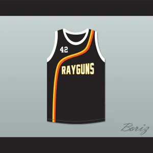 Jerry Stackhouse 42 Roswell Rayguns Black Basketball Jersey