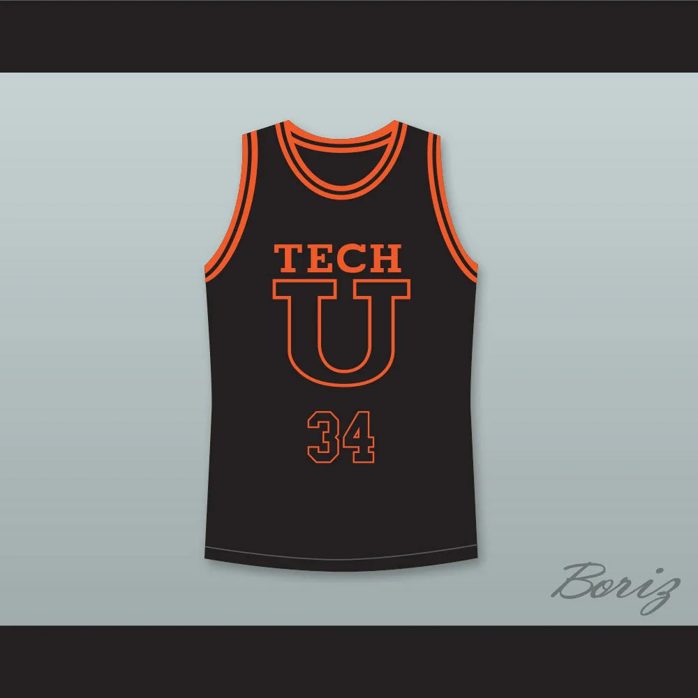Jesus Shuttlesworth 34 Tech U Away Basketball Jersey He Got Game