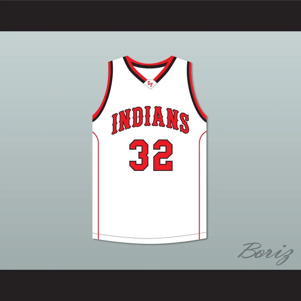 Jimmer Fredette 32 Glens Falls Indians White Basketball Jersey