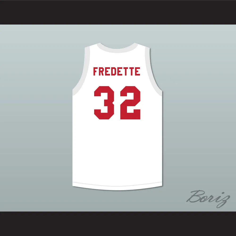 Jimmer Fredette 32 Glens Falls Indians White Practice Basketball Jersey
